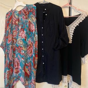 Swimsuit covers bundle of 3